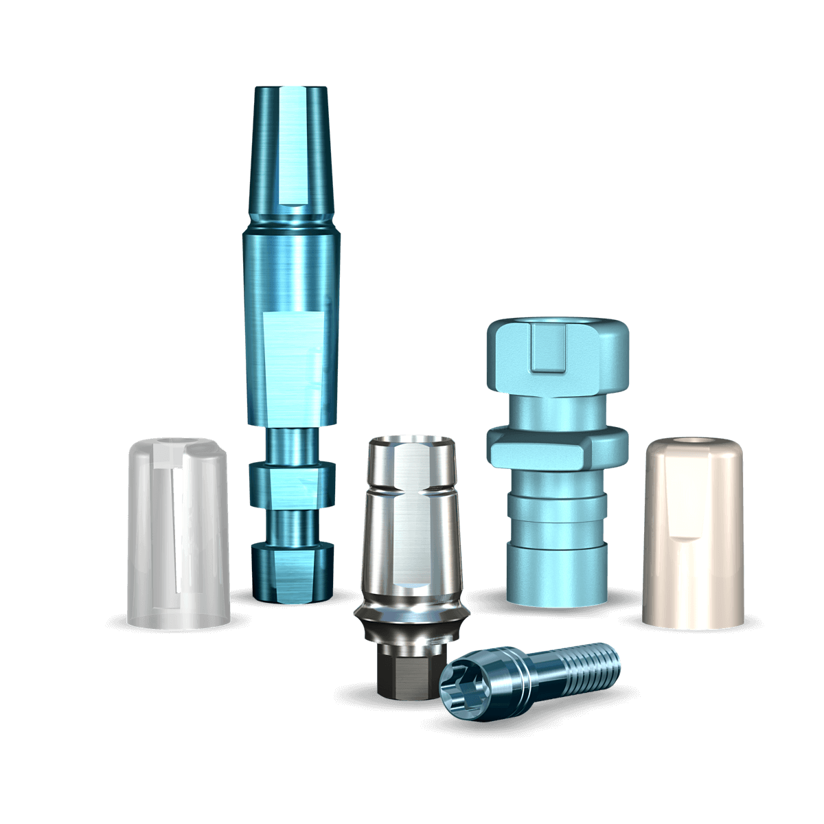 Legacy SimplyCrown & Bridge Abutment (3.7mmD Widthx3.0mmD Platformx1mmL Collar Height) - 1/Box