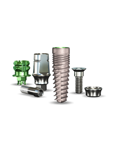 Legacy4™ 3.7mmDx11.5mmL SBM: 3.5mmD Platform Dental Implant System - 1/Pack