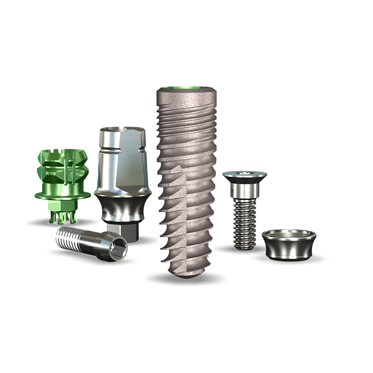 Legacy4™ 4.2mmDx13mmL SBM: 3.5mmD Platform Dental Implant System - 1/Pack