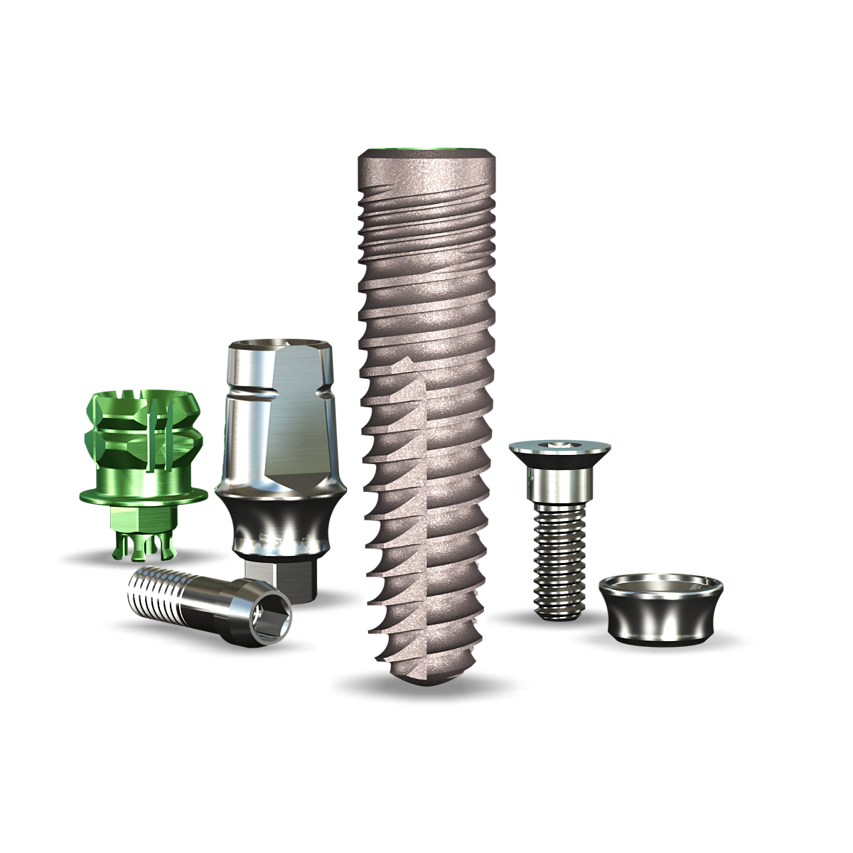 Legacy4™ 4.2mmDx16mmL SBM: 3.5mmD Platform Dental Implant System - 1/Pack