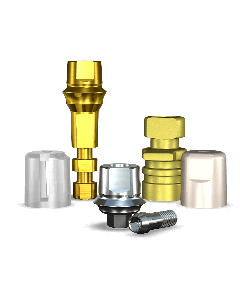 Legacy SimplyCrown & Bridge Concave Abutment (4.5mmD Platformx1mmL Collar Height) - 1/Box