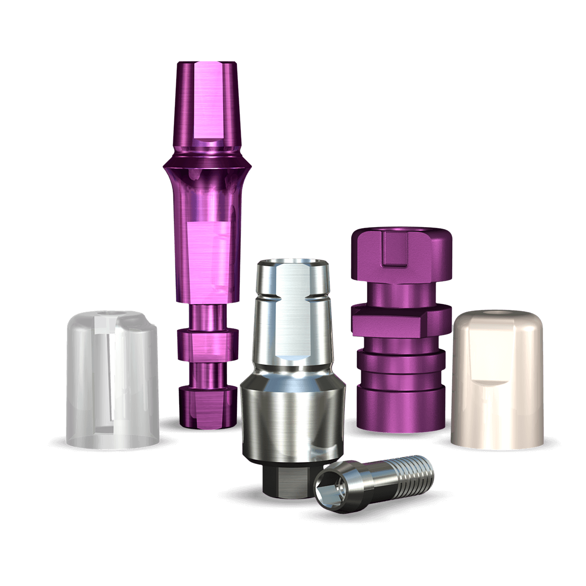 Legacy SimplyCrown & Bridge Concave Abutment Narrow (4.5mmD Platformx3mmL Collar Height) - 1/Box