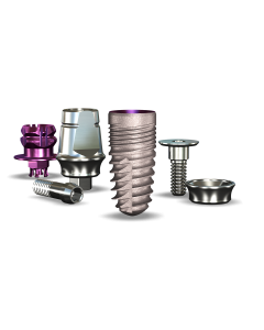 Legacy4™ 4.7mmDx10mmL SBM: 4.5mmD Platform Dental Implant System - 1/Pack