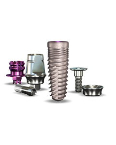 Legacy4™ 4.7mmDx13mmL SBM: 4.5mmD Platform Dental Implant System - 1/Pack