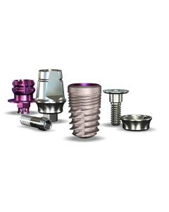 Legacy4™ 5.2mmDx8mmL SBM: 4.5mmD Platform Dental Implant System - 1/Pack