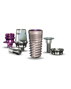Legacy4™ 5.2mmDx10mmL SBM: 4.5mmD Platform Dental Implant System - 1/Pack