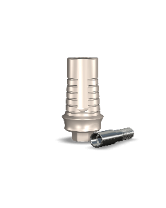 Legacy Temporary Plastic Engaging Abutment (6.6mmD Wx5.7mmD Platformx2mmL Collar H)-1/Box