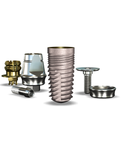 Legacy4™ 5.7mmDx11.5mmL SBM: 5.7mmD Platform Dental Implant System - 1/Pack