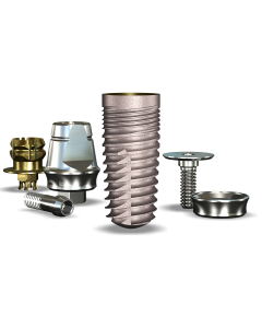 Legacy4™ 5.7mmDx13mmL SBM: 5.7mmD Platform Dental Implant System - 1/Pack