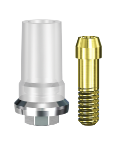 Swish Engaging Castable Abutment (4.8mmD Platformx1mmL Collar Height) - 1/Box