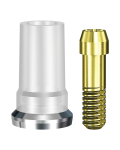 Swish Non-Engaging Castable Abutment (4.8mmD Platformx1mmL Collar Height) - 1/Box