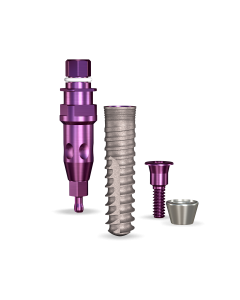 SwishActive 3.3mmDx14mmL SBM: 3.0mmD Platform Dental Implant System - 1/Pack