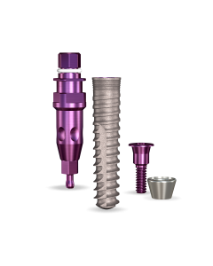 SwishActive 3.3mmDx16mmL SBM: 3.0mmD Platform Dental Implant System - 1/Pack