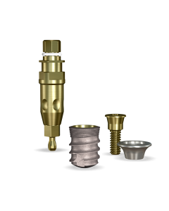 SwishActive 4.8mmDx6mmL SBM: 3.4mmD Platform Dental Implant System - 1/Pack