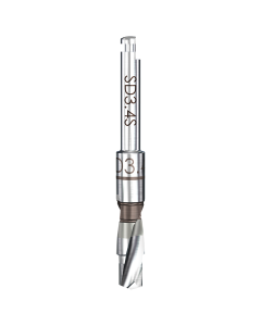 3.4/2.8mmD Step Drill with 6-10mm Markings